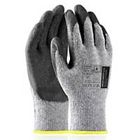 Ardon® Dick Basic Multipurpose Gloves, Size 9, Grey, 12 Pairs