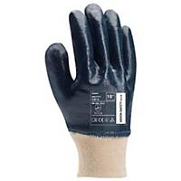 Ardon® Ronny Coated Gloves, Size 10, Blue, 12 Pairs