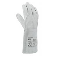 Ardon® Mel Welding Gloves, Size 10, Grey, 12 Pairs