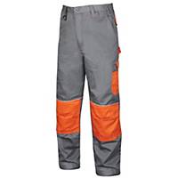 ARDON 2Strong work trousers, grey/orange, size 54