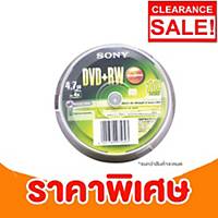 SONY DVD+RW 120 MIN 4.7GB 16X SPINDLE BOX OF 10