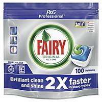 Fairy Professional All in One Dishwasher Tablets Original 100