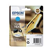 Epson 16XL inkt cartridge, cyaan, hoge capaciteit