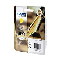 Epson 16XL inkt cartridge, geel, hoge capaciteit
