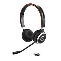 Jabra Evolve 65 MS stereo USB headset, zwart
