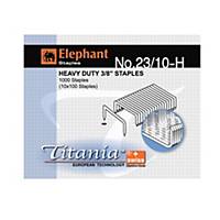 ELEPHANT Titania 23/10-H Staples - Box of 1000