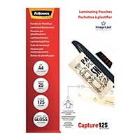 Fellowes Gloss A4 Laminating Pouch 250mi (125 x 2 sides) - Pack of 100
