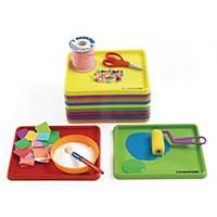 PK12 COLORATIONS TRAYS 24X20,5CM ASS COL