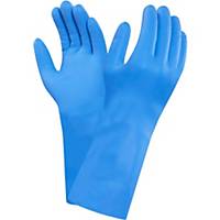 Chemical-Resistant Gloves, Ansell VersaTouch 37-501, nitrile, size 7.5, 1 pair