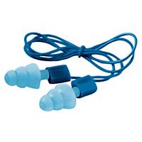 3M Ear Tracer earplug with cord, 32 dB, box of 50