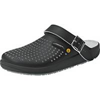 Work shoes ABEBA rubber 5310, OB/A/FO,SRC, size 38, black, pair