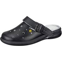 Work shoes ABEBA easy 37631, OB/ A/E/FO/SRC, size 41, black, pair