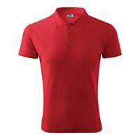 Koszulka polo MALFINI PIQUE, czerwona, rozmiar M