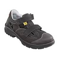 Safety sandals Stuco 29.510, S1/ESD/SRC, size 37, black, pair