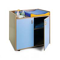 Mueble cambiador Mobeduc - 900x960x700mm - azul