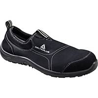 Delta Plus Miami Slip On Black Safety Shoe Size 5 - S1P SRC
