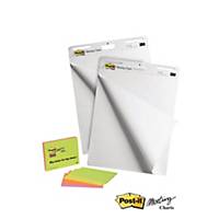 POSTIT 559 MEETING CHART + 6445-SS PACK OF 2 MEETING CHART + 4 MEETING NOTES