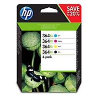 Ink cartridge HP no. 364XL N9J74AE, 550 pages black, 700 pages colour