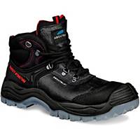 Safety shoes ankle-high About Blu Saphir, S3/SRC, size 46, black, pair
