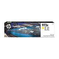 Ink cartridge, HP no. 973X F6T83AE, 7000 pages, yellow
