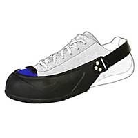 Overshoes with titanium aluminium cap Tiger-Grip, size 34-38, black/blue