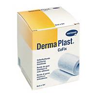DermaPlast, bande de gaze de fixation CoFix, blanc, 6 cm × 4 m