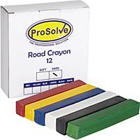 Road Marking Crayons Yellow - Pack Of 12