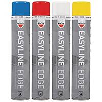 Rocol Easyline Edgeline Marking Paint 750ml Red Spray