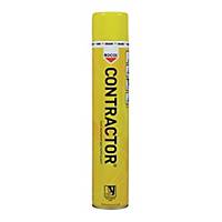 Rocol Contractor Fusion Semi Permanent Spot Marking Paint 750ml YLLW