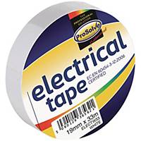 Electrical Insulation Tape 19mm x 33m White