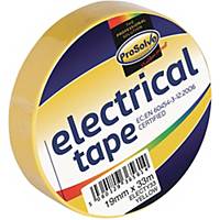 Electrical Insulation Tape 19mm x 33m Yellow