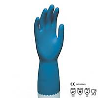 Par de guantes químicos Rubberex RNU9 - nitrilo - talla 8