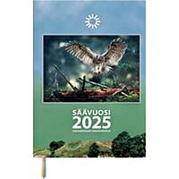 Ajasto Säävuosi 2025 pöytäkalenteri 148 x 210mm