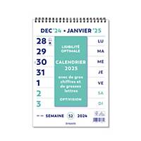 Brepols Optivision 896 weekkalender, Franstalig