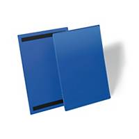 Tasca per identificazione magnetica Durable 210 x 297 mm blu