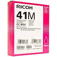 Ricoh 405763 inkt cartridge voor GC-41, magenta
