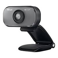Kamera Internetowa TRUST Viveo , HD, mikrofon, czarno-szara