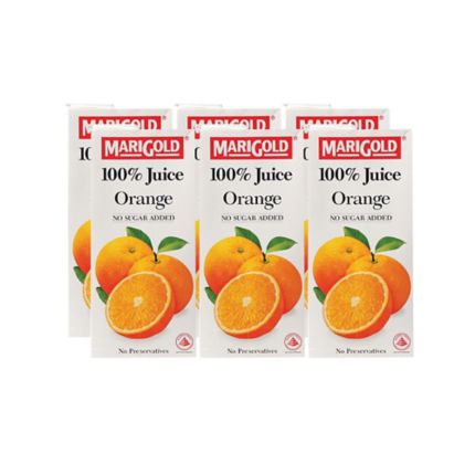 Marigold 100 Orange Juice 250ml Pack Of 6