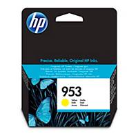 Ink cartridge, HP no. 953 F6U14AE, 700 pages, yellow