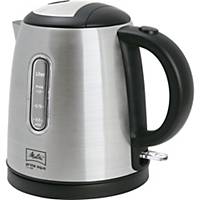 Melitta Prime Aqua kettle, 1 l, silver/black