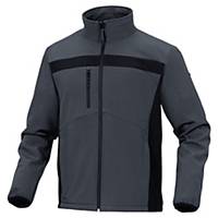 Softshell jacket Deltaplus LULEA2, size XL, polyester/elasthane, grey