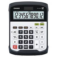 Calculatrice de bureau Casio WD-320MT - 12 chiffres - blanc/noir
