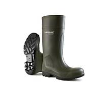 Stivali di protezione Dunlop Purofort Professional S5 SRA verde tg 40