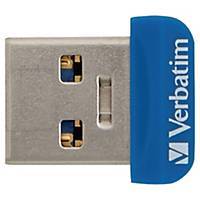 Verbatim USB-Stick 98711, Speicherkapazität: 64GB, USB 3.0, Nano