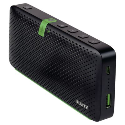 Leitz přenosný Bluetooth reproduktor, kapacita: 2600 mAh, rozměry: 150x70x24 mm