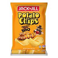 JACK N JILL POTATO CHIPS BBQ 15G - PACK OF 8