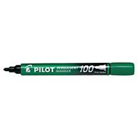 Permanent marker Pilot SCA 100, rund, grøn