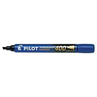 Pilot SCA 400 Blue Permanent Marker Chisel Tip - Box of 12