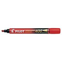 Permanent marker Pilot SCA 400, skrå, rød