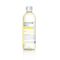 Vitaminvand Vitamin Well Defence, citron og hyldeblomst, 500 ml, pakke a 12 stk